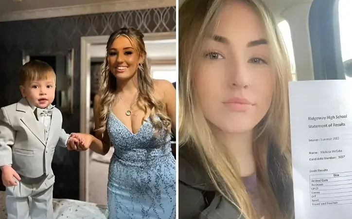 Teen Mom Who Went Viral for Taking Her Son to Prom Proves Doubters Wrong by Acing Her BTEC Exams