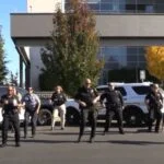 The Police Line Up To Do A Dance Routine, But It’s The Police Dog That Steals The Show