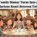 Family Dinner Turns Into a Hilarious Roast Between Twins