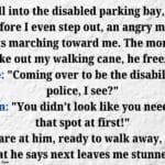 Self-Appointed Parking Police Won’t Back Down – Until Karma Hits!